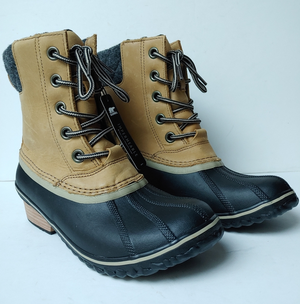 Sorel Slimpack II Snow Winter Elk Womens Boot #New - Picture 13 of 14